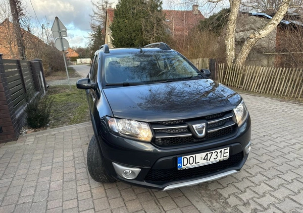 Dacia Sandero cena 35700 przebieg: 59664, rok produkcji 2016 z Malbork małe 781